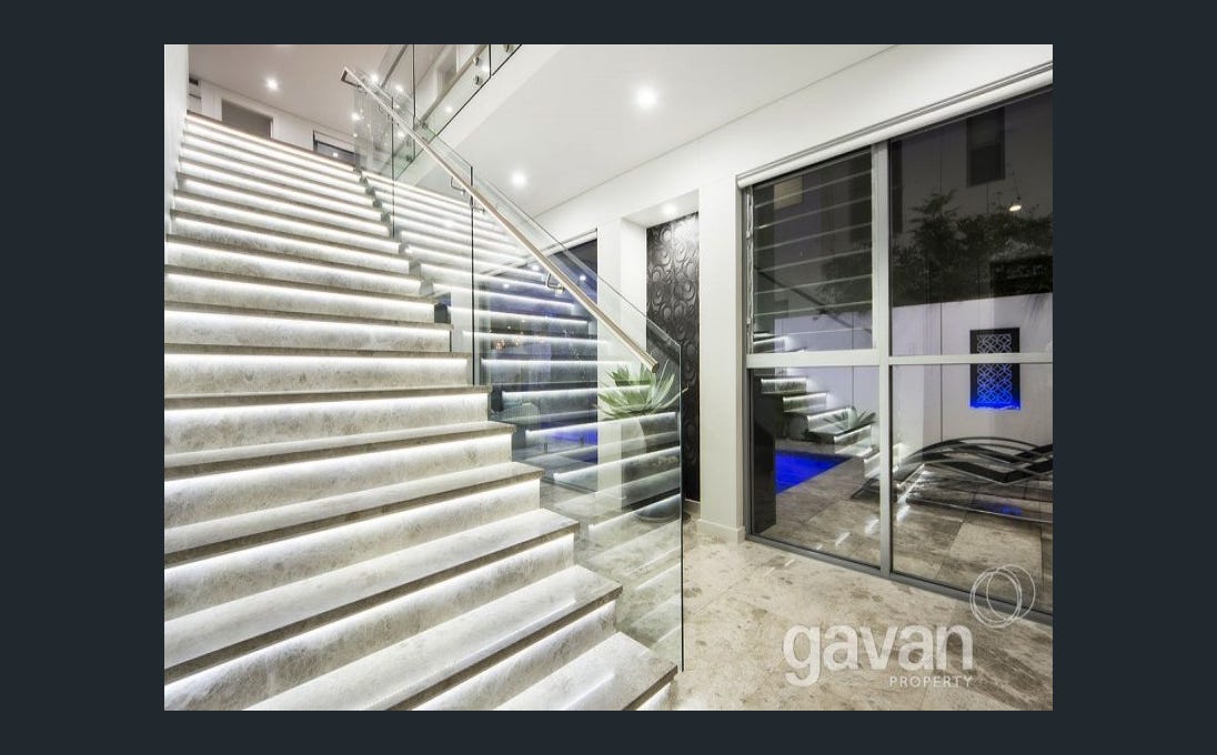 Floating Stair — Connells Point Residence by Pier 8 Constructions
